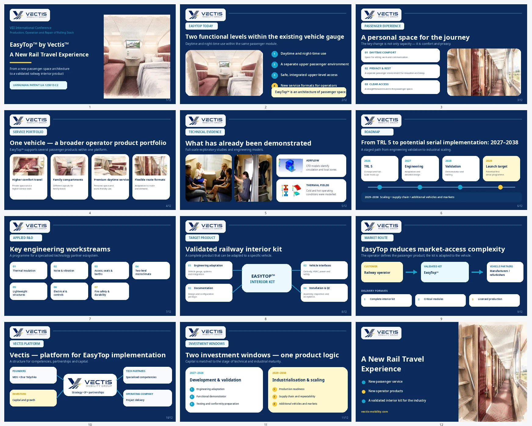 English-language overview of the EasyTop presentation at Rail Expo 2026